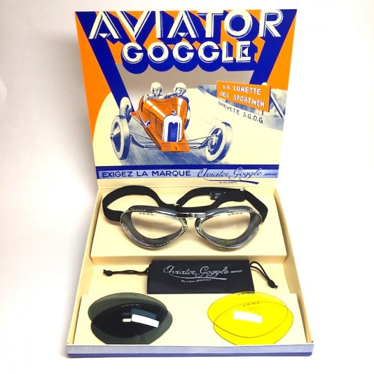 Aviator Goggles Kit Ref. 4600 "Retro Aviator Goggle" by Leon Jeantet