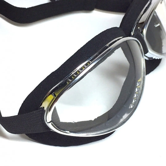 Final Sale * Aviator Goggles - Ref. 4601 Moss/Chrome