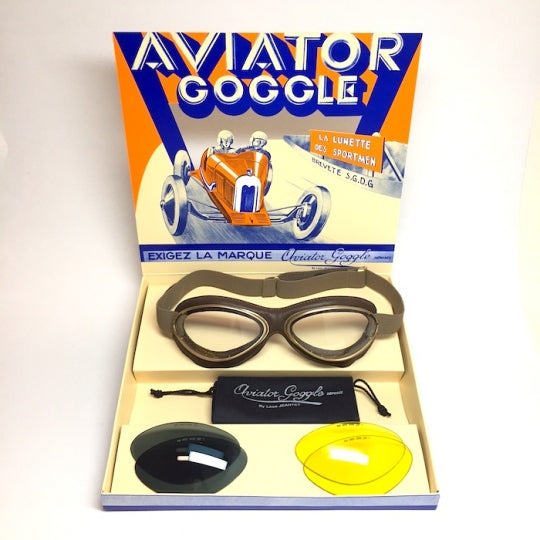 Final Sale * Aviator Goggles - Ref. 4602 Retro Goggles