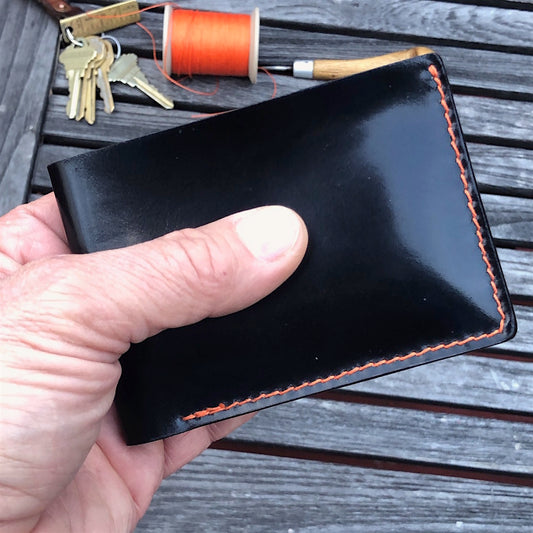 Cordovan Billfold Wallet,  Classic, Traditional - GARNY No.15