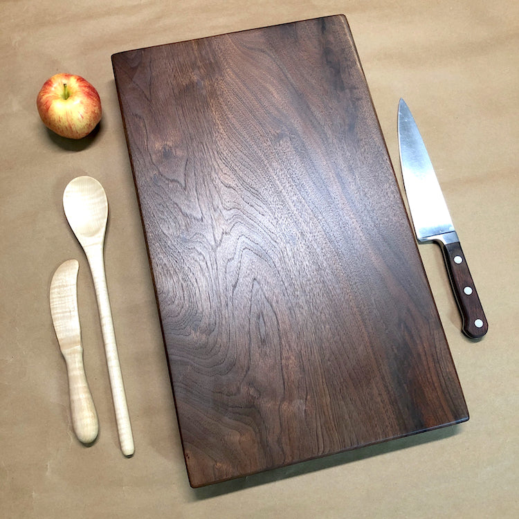 Cheese Boards, Butter Boards, Serving Boards, Cutting Boards from solid wood. Black walnut cutting board.