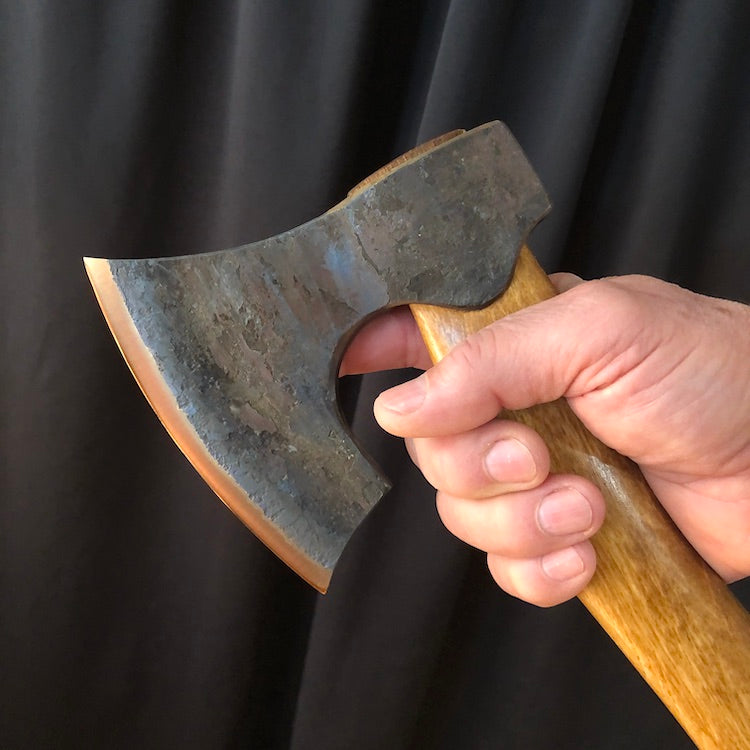 Carving Axe, Spoon and Bowl Carving Axe, hand forged axe, woodworking.