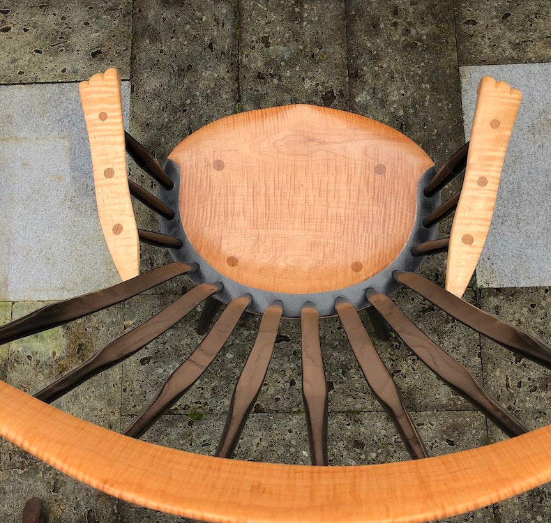 Comb Back Chair - ready to ship
