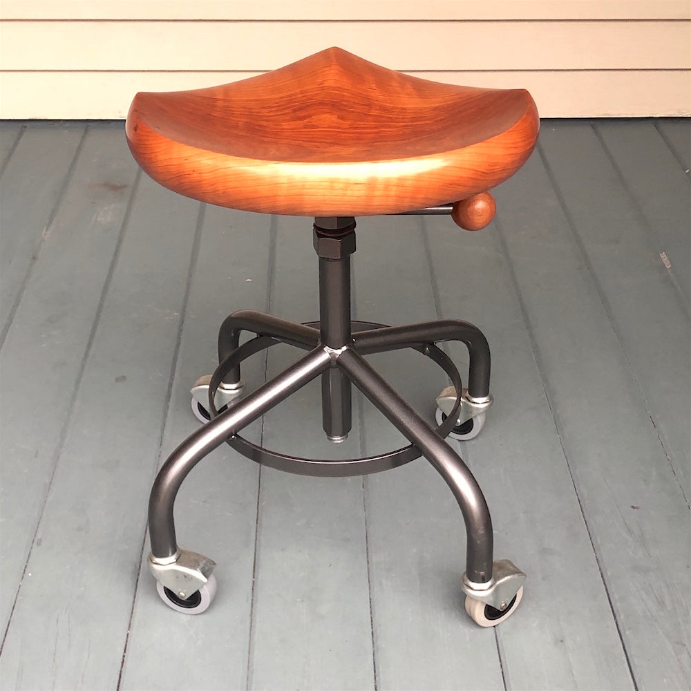 Stools with Metal Base, Guitar stool, Office Stool, adjustable height,