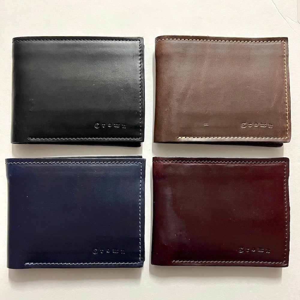 Wallet, Billfold, Bifold by Crown Northampton with "Crown" Logo