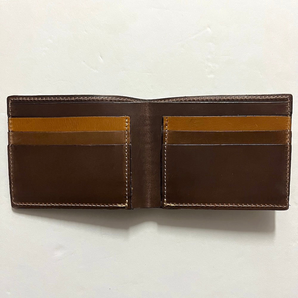 Wallet, Billfold, Bifold by Crown Northampton with "Crown" Logo