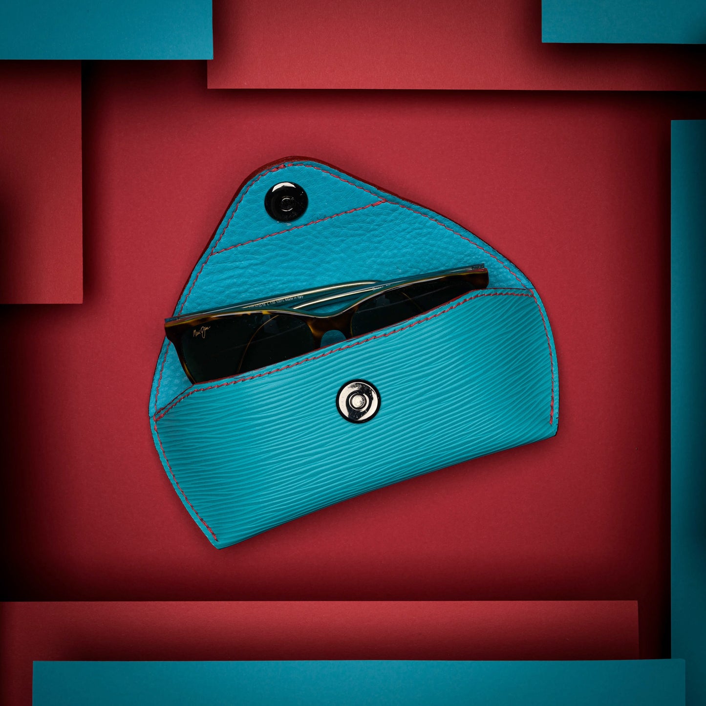 Eyewear Case, Sunglasses Case, Rx Eyeglasses Holder with Magnetic Closure