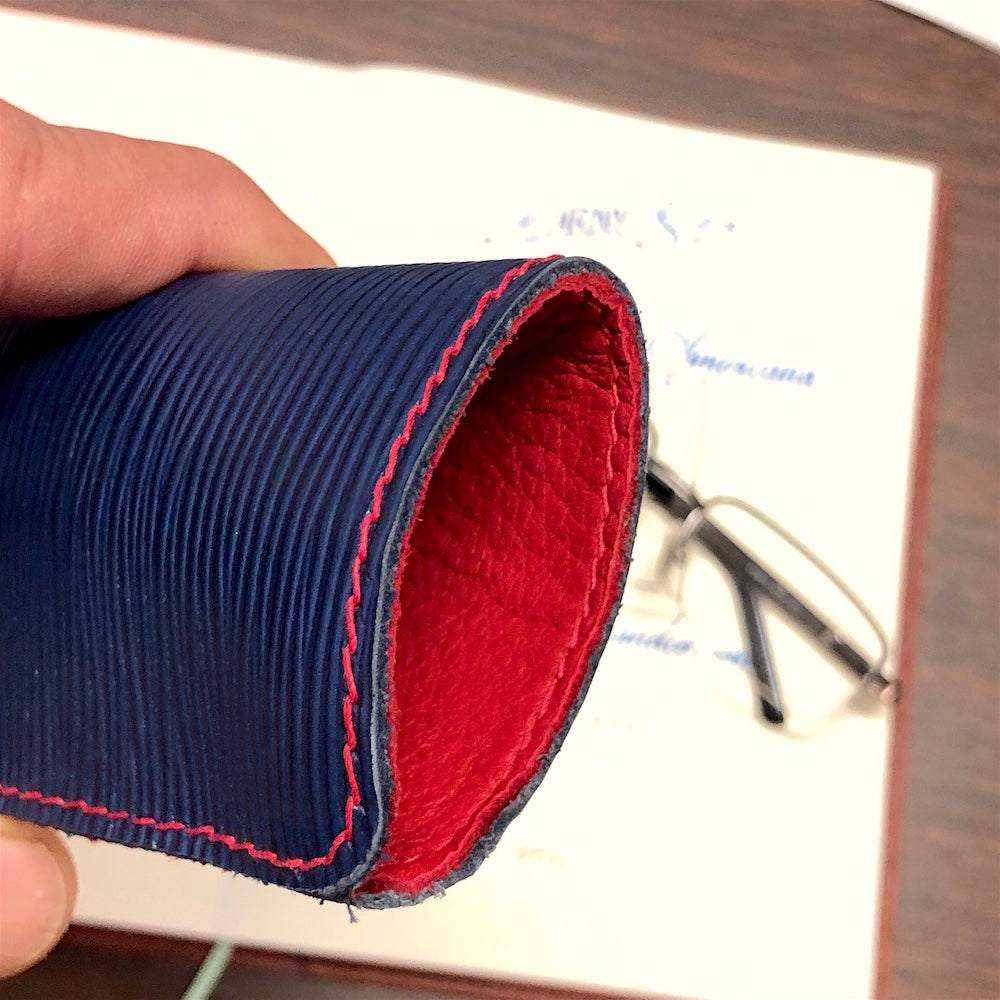 Eyewear Case, Leather Sleeve for Rx Glasses, Protection for Rx glasses