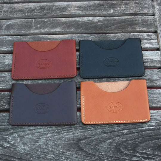 Minimalist Wallet, Leather Card Case, Everyday Carry, Wallet by GARNY
