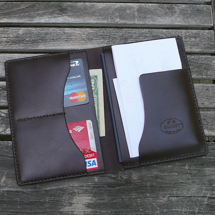 Passport Case and Wallet, Cowhide Leather Case by GARNY