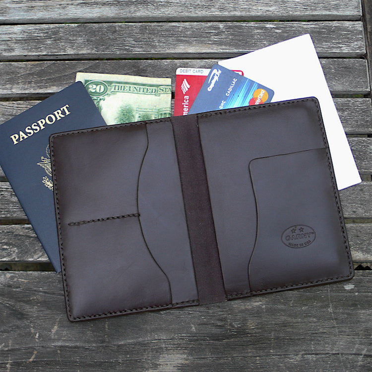 Passport Case and Wallet, Cowhide Leather Case by GARNY