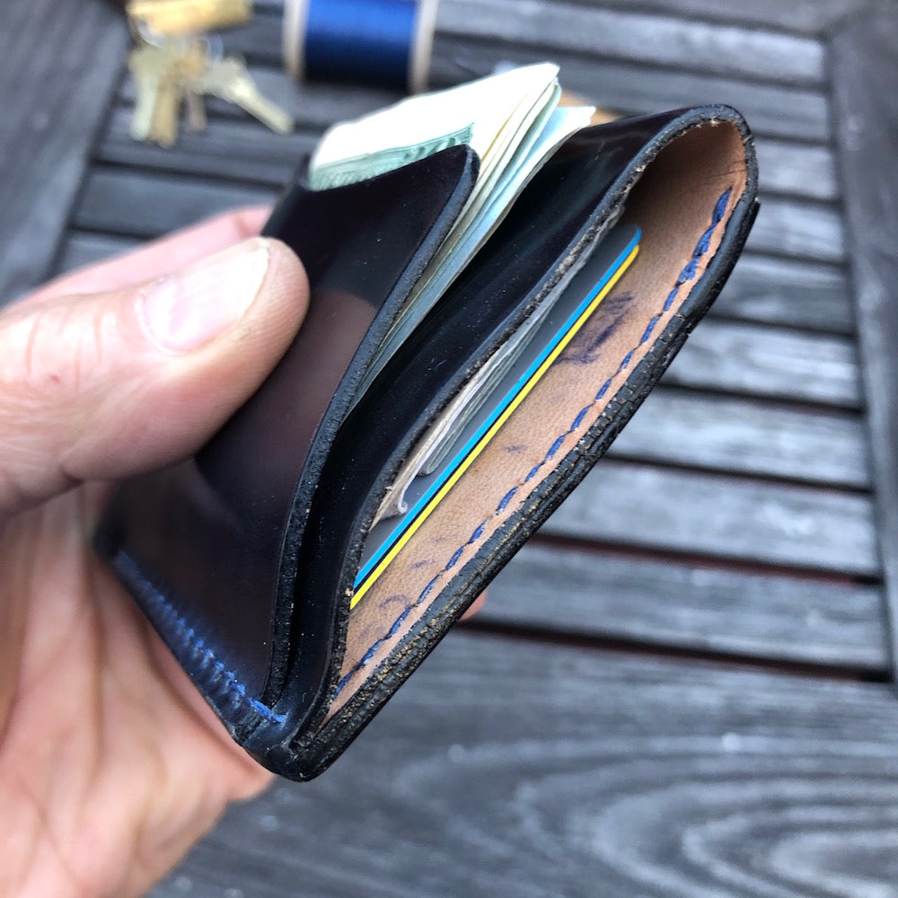 Cordovan Leather Wallet - GARNY No. 9