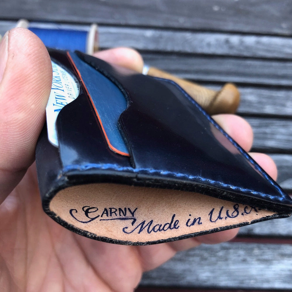 Cordovan Leather Wallet - GARNY No. 9