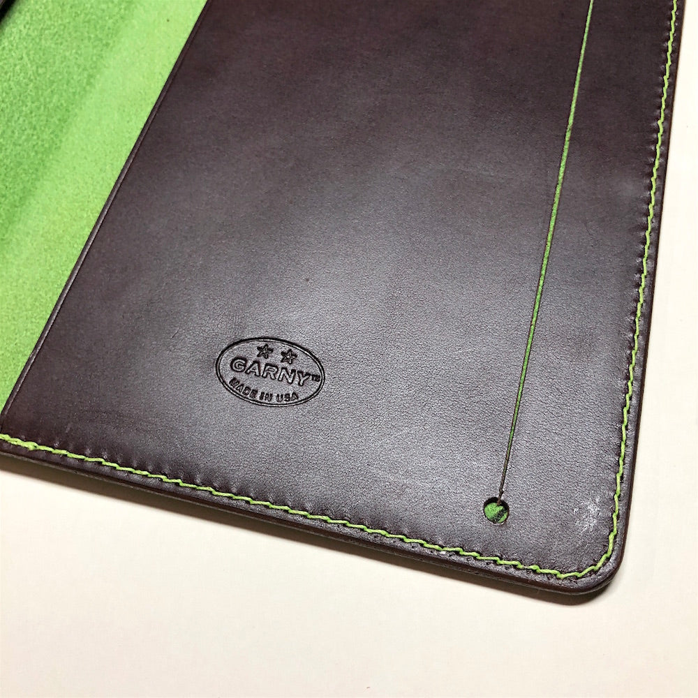 Journal Cover, EPI Leather Notebook Cover -A5- with 3 Pockets