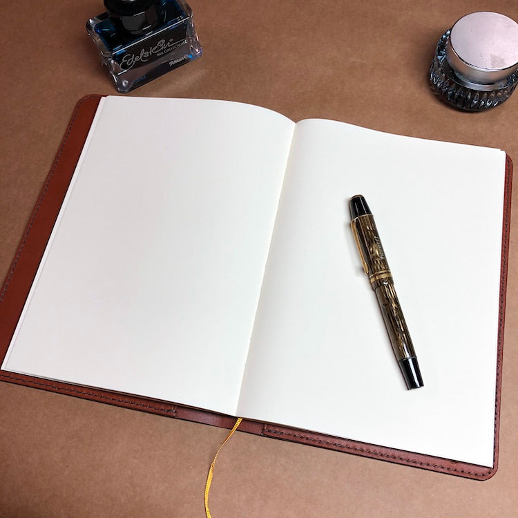 Midori Notebook. Japanese, high quality fountain pen friendly notebook, journal, diary.