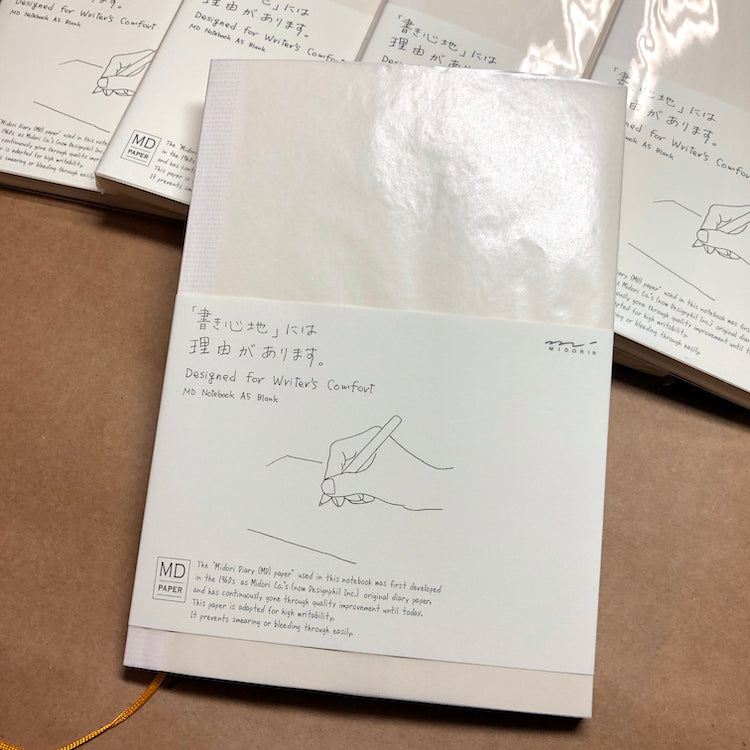 Midori Notebook. Japanese, high quality fountain pen friendly notebook, journal, diary.