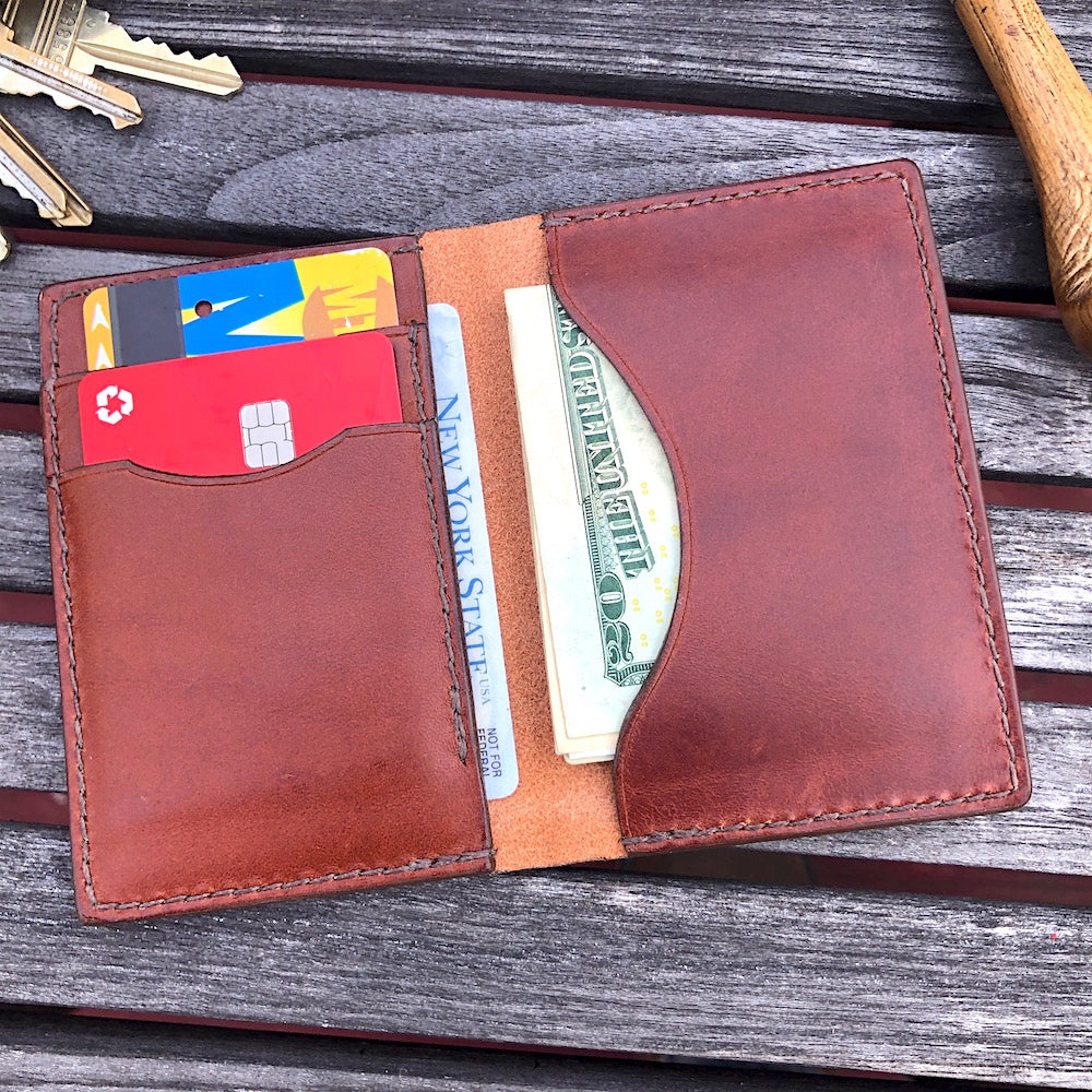 Minimalist Leather Wallet - GARNY No.5