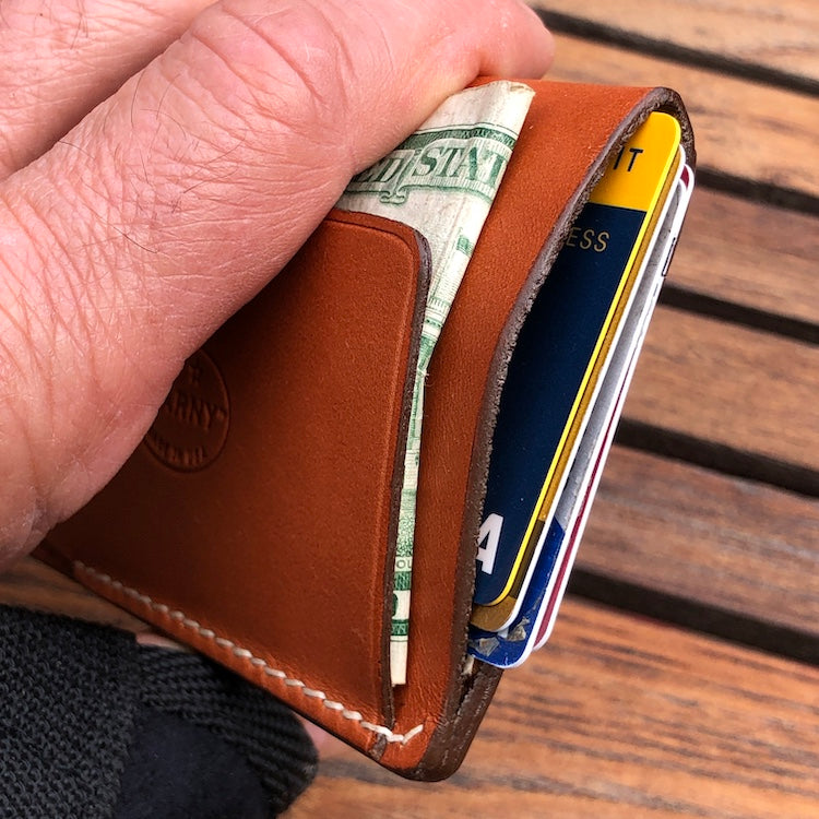 Everyday Carry, Minimalist Leather Wallet, Credit Card Wallet, GARNY,