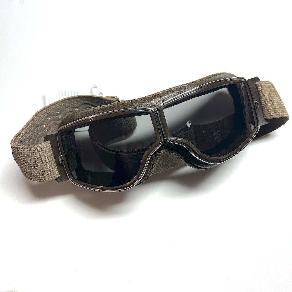 aviator goggle t2 Aviator Goggles Over Rx, T2 Brown Chrome Jeantet Pilot Aviator Goggles