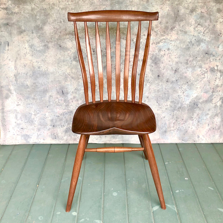 Dining Chair, Black Walnut Side Chair