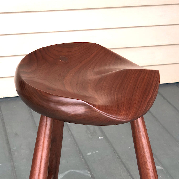 22" tall tripod stool for drawing, painting, drafting, guitar stool.