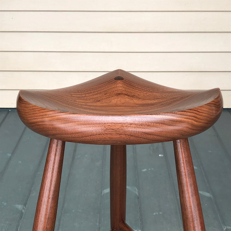 22" tall tripod stool for drawing, painting, drafting, guitar stool.