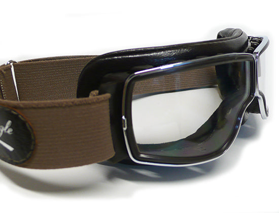 Aviator Goggles - Over Rx, Ref. 4182 T2 Brown Chrome Goggles