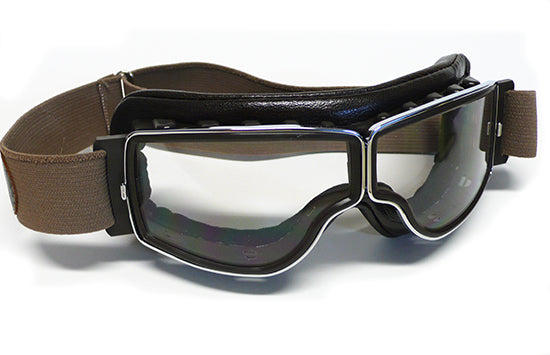 Final Sale * Aviator Goggles - Over Rx, Ref. 4182 T2 Brown Chrome Goggles