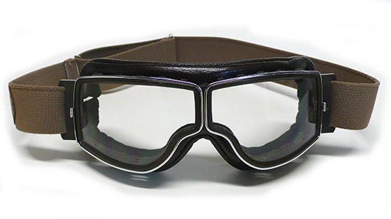 Final Sale * Aviator Goggles - Over Rx, Ref. 4182 T2 Brown Chrome Goggles