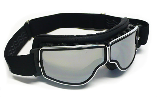 Aviator Goggles - Over Rx, Ref. 4182 T2 Black Chrome Goggles