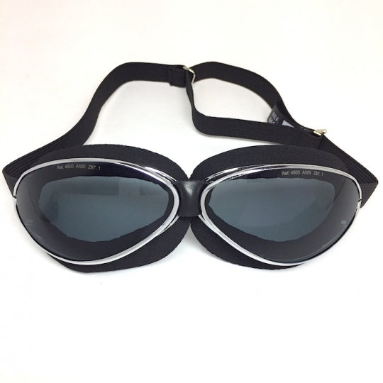 Final Sale * Aviator Goggles - Ref. 4601 Moss/Chrome