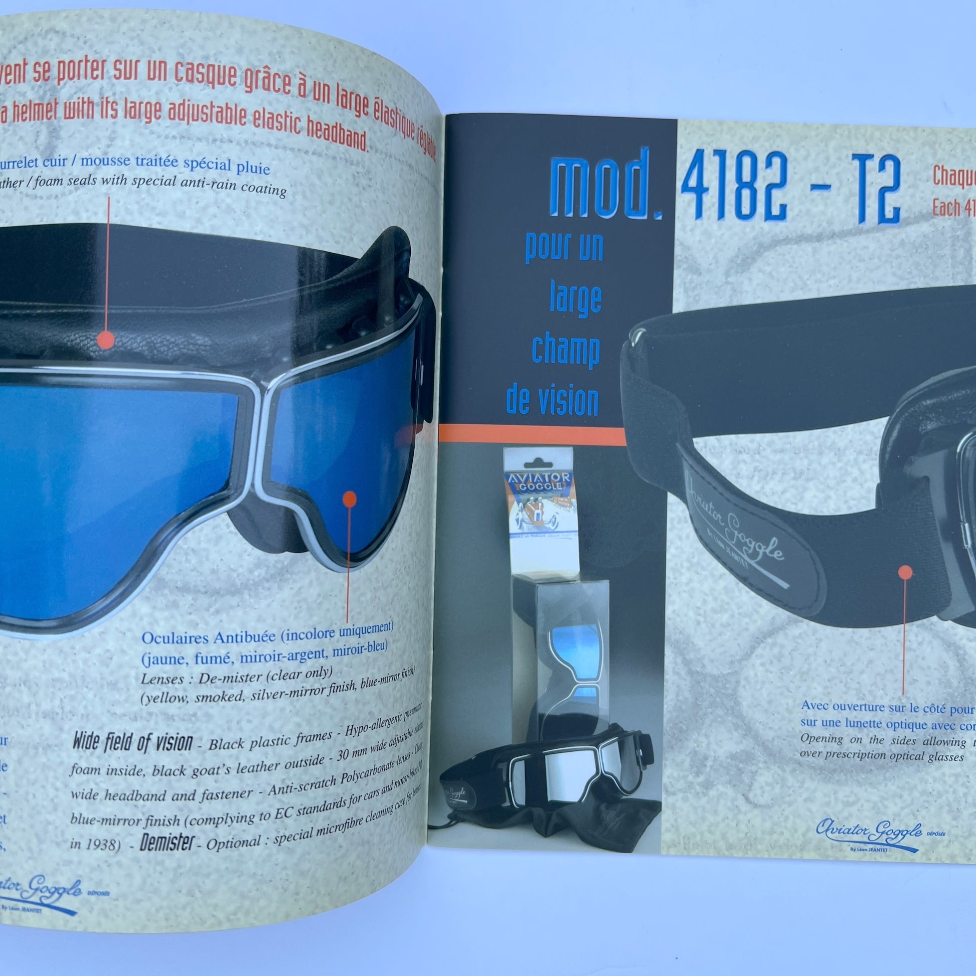 leon jeantet goggles Vintage Catalog