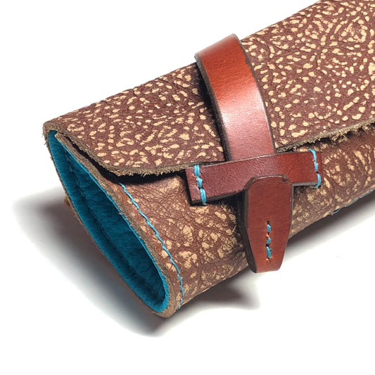 Bison Pen Rolls, Pen Wraps, Pen cases for 4 pens