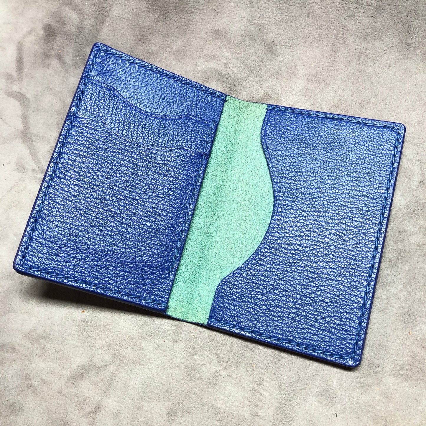 Minimalist EPI Leather Wallet - EDC, GARNY No.5