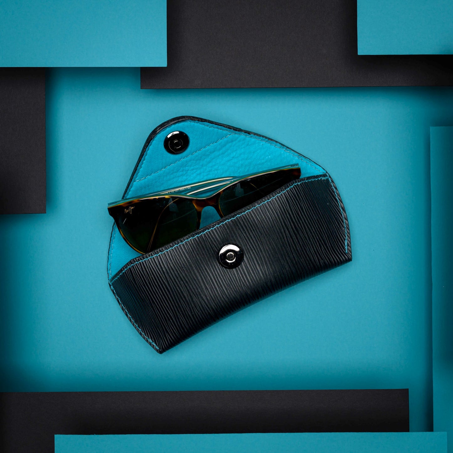 Eyewear Case, Sunglasses Case, Rx Eyeglasses Holder with Magnetic Closure