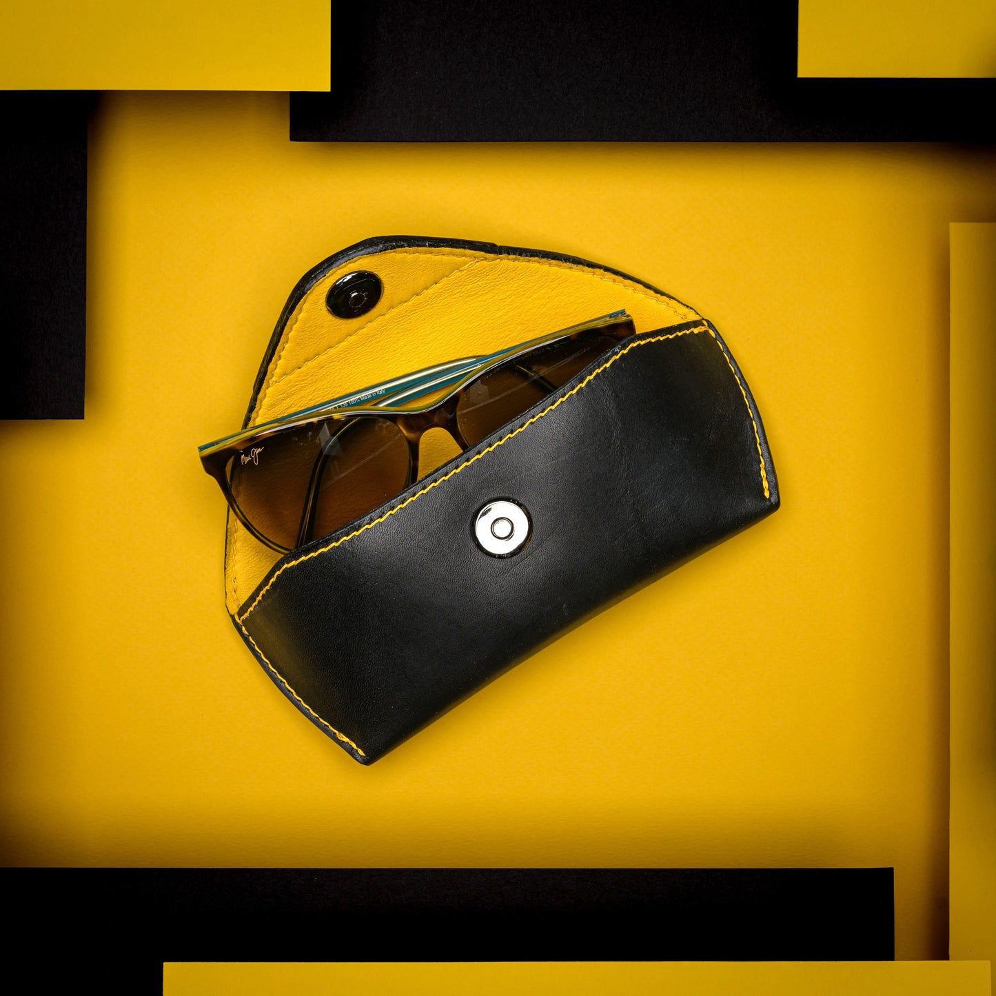 Eyewear Case, Sunglasses Case, Rx Eyeglasses Holder with Magnetic Closure