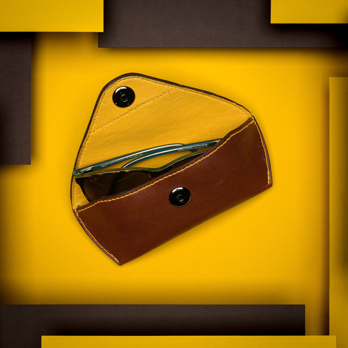 Eyewear Case, Sunglasses Case, Rx Eyeglasses Holder with Magnetic Closure