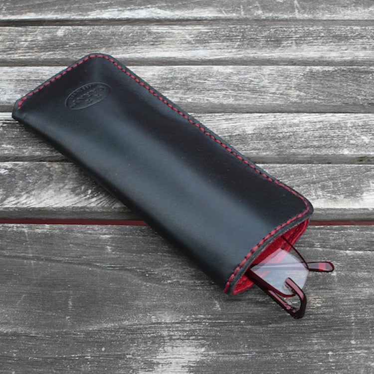 Eyewear Case, Leather Sleeve for Rx Glasses, Protection for Rx glasses