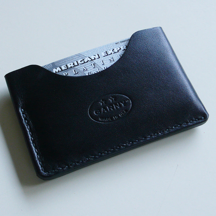 Minimalist Wallet, Black Card Case, Everyday Carry, Wallet by GARNY