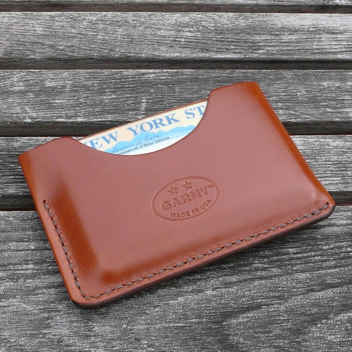 Minimalist Wallet, Leather Card Case, Everyday Carry, Wallet by GARNY