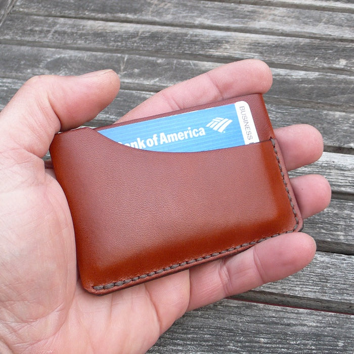Minimalist Wallet, Leather Card Case, Everyday Carry, Wallet by GARNY