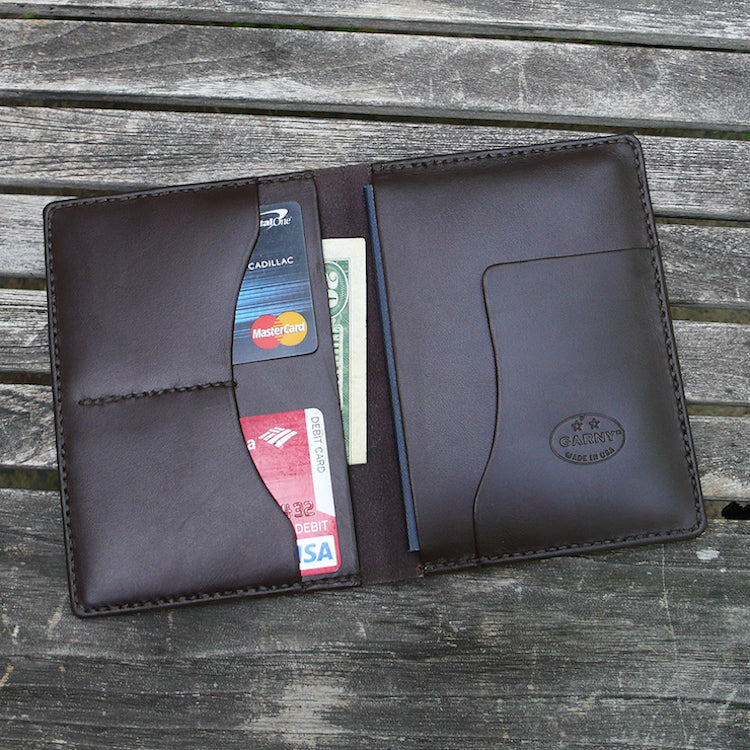 Passport Case and Wallet, Cowhide Leather Case by GARNY