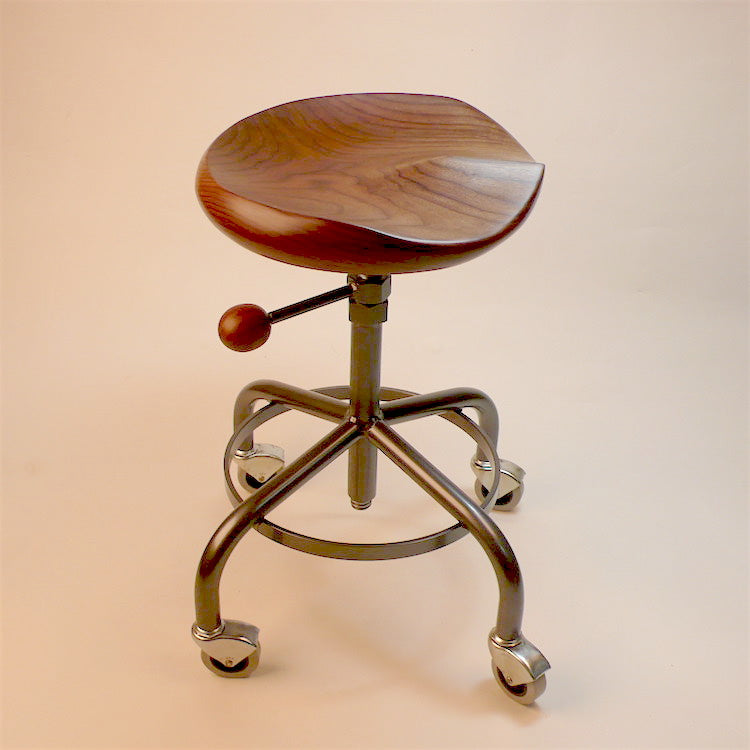 Stools with Metal Base, Guitar stool, Office Stool, adjustable height,