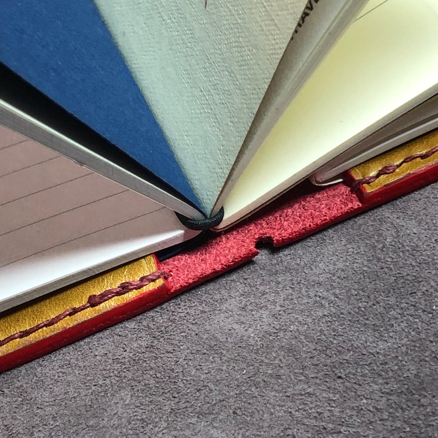 Passport size Traveler's Notebook EPI Leather Cover - Refillable Journal