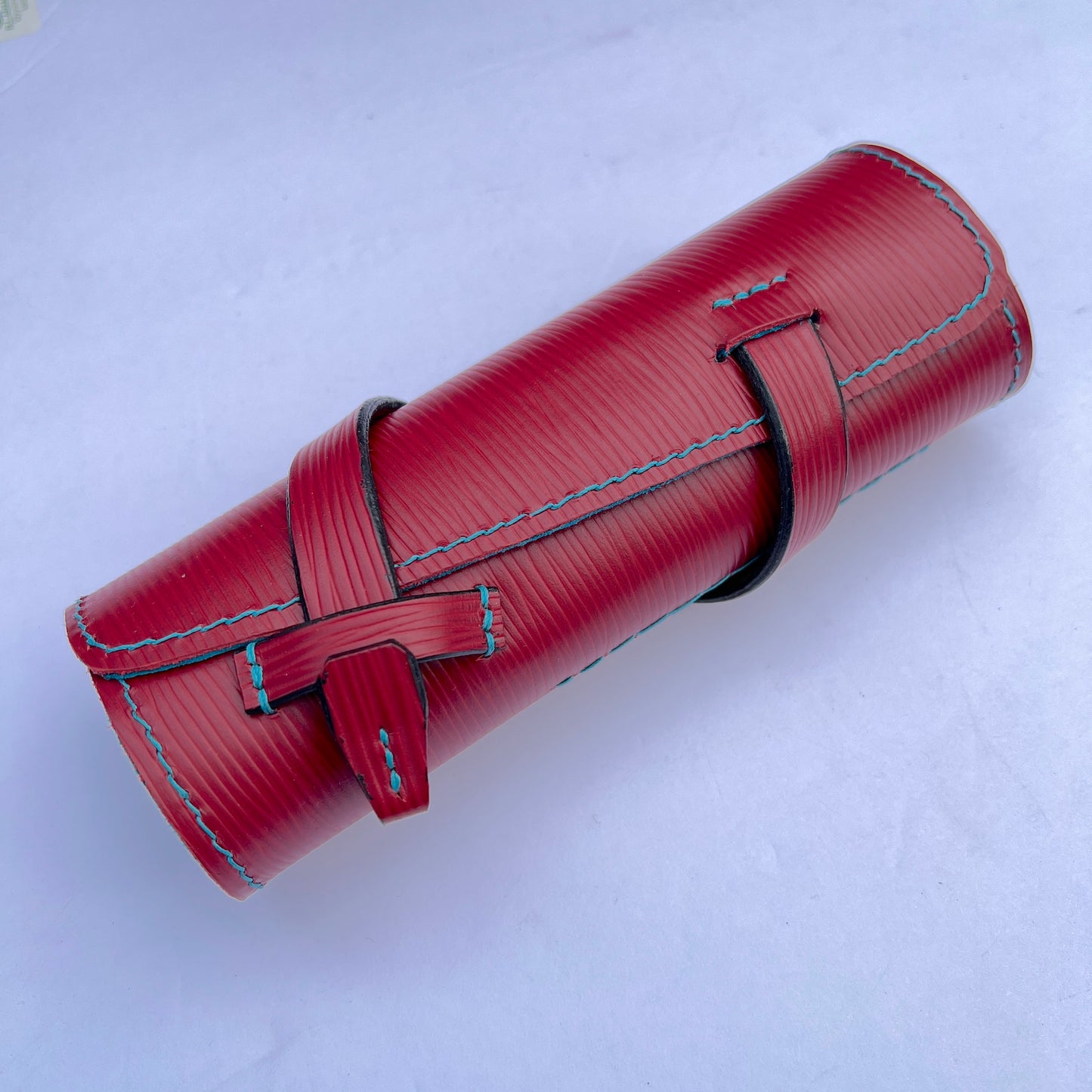 EPI Leather Pen Roll, Pen wrap for 4 pens