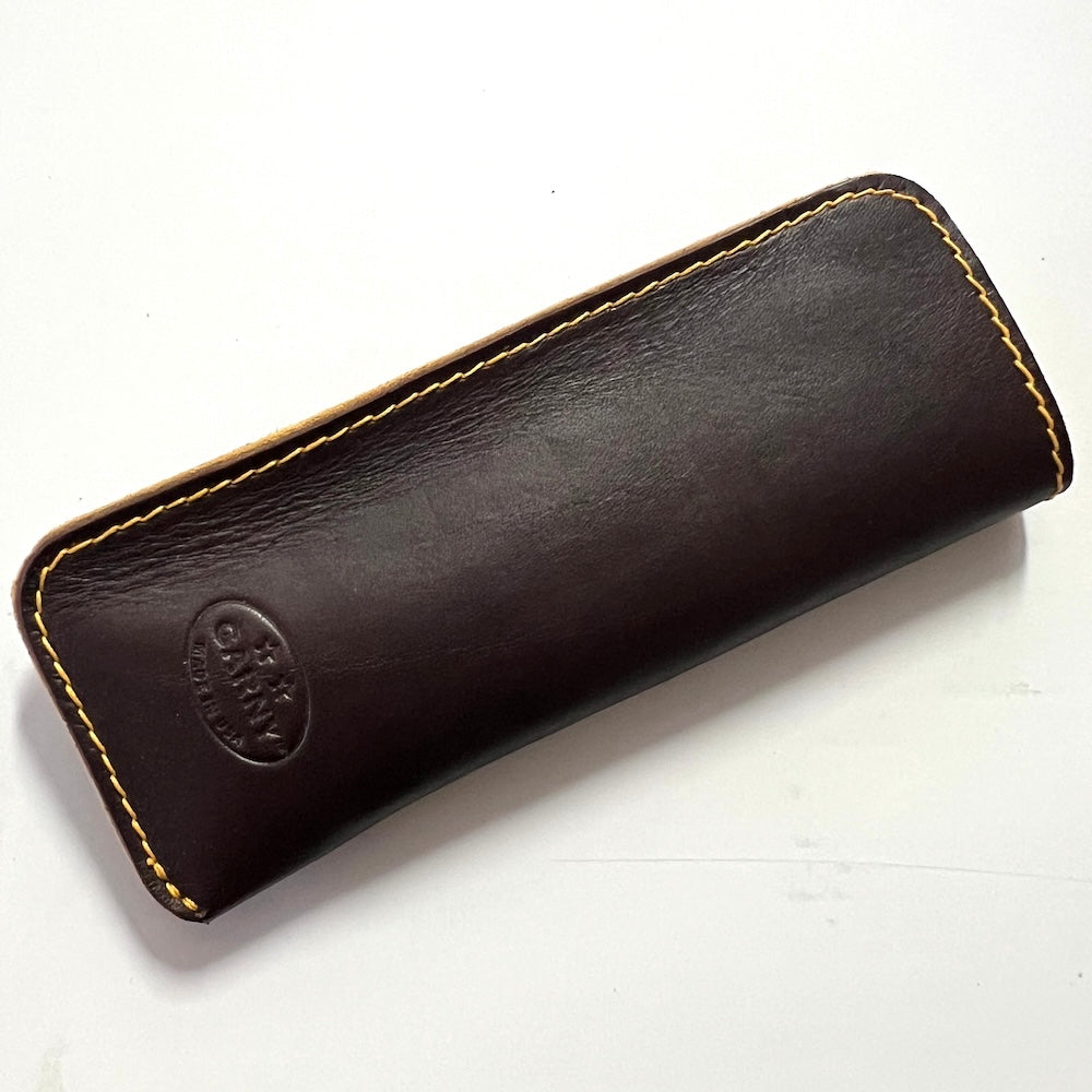 Eyewear/Reader Case, Leather Sleeve for Small Reading Glasses