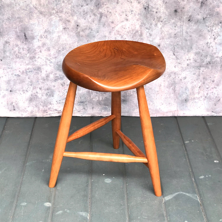 18" tall tripod stools for office, kitchen, computer desk, musicians.